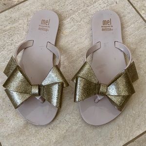 Mini Melissa Bow Sandals  sz 13